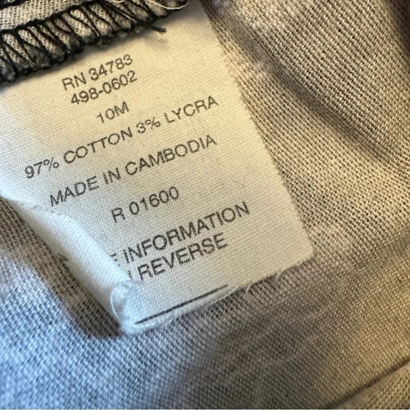 VTG Lees || Women's Dragon Printed Pants Black Ankle Cuffed Size 10 - Picture 11 of 12